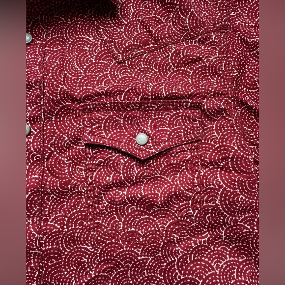 Wrangler Retro Premium Modern-Fit
Long-Sleeve Shirt for Men Snap Sz S NWT Red - Picture 7 of 15